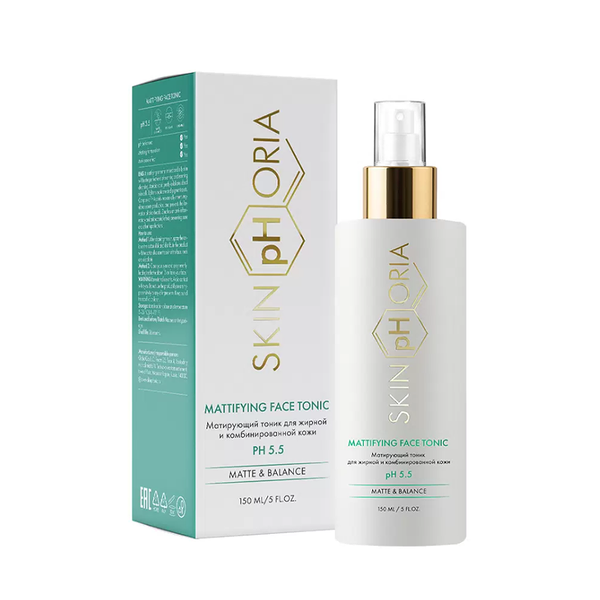 Тоник для лица матирующий Skinphoria Matte & Balance Mattifying Face Tonic 150 мл