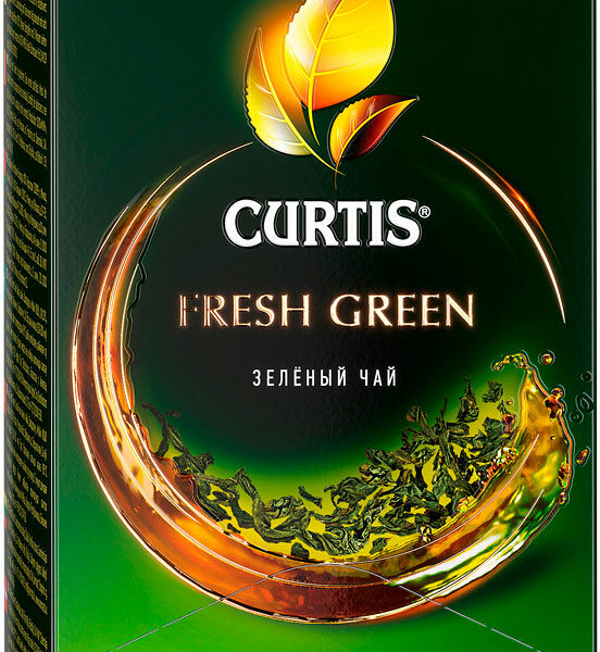 Чай зеленый Curtis Fresh Green, 25 шт. 42.5 г