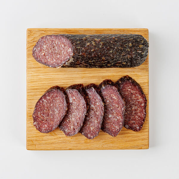 Колбаса Еврейская полусухая сырокопченая