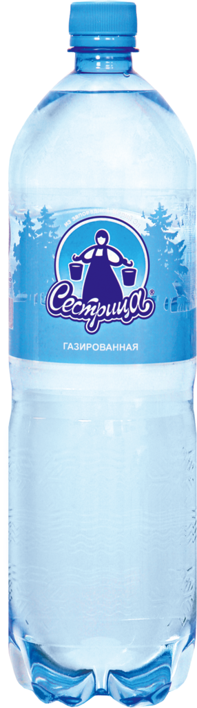 

Вода питьевая Сестрица газированная 1.5 л