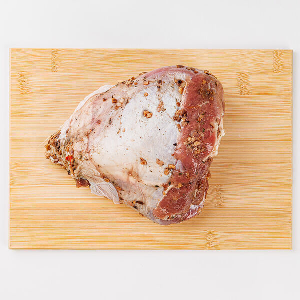 Голень индейки в грибном маринаде