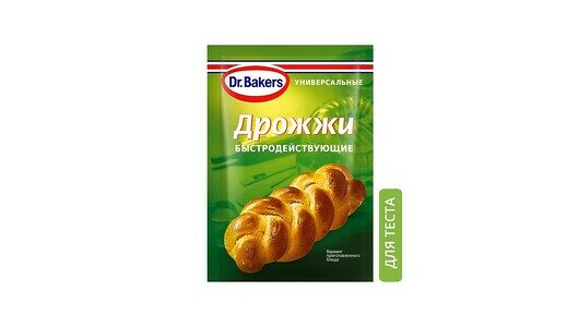 Дрожжи сухие Dr.Bakers 7г, Россия