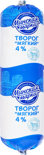 

Творог Минская марка мягкий 4% 400 г