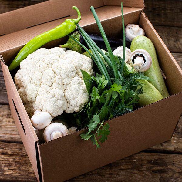 Коробка Овощи для готовки