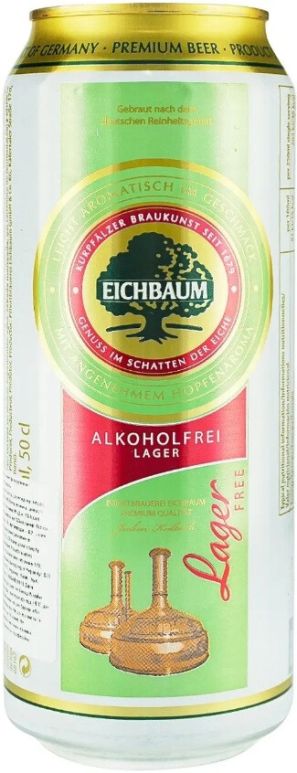 

Пиво Eichbaum Lager безалкогольное 0.5 л