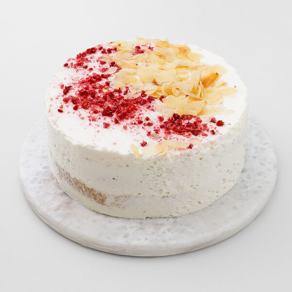 Торт Сметанный с малиной