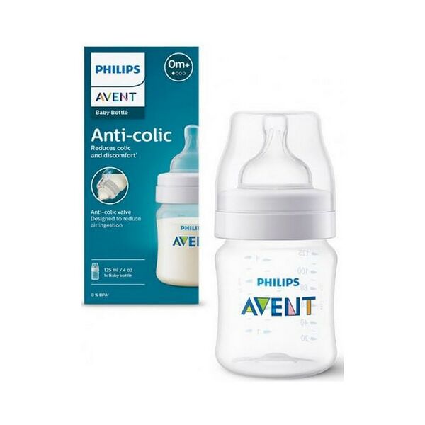 Бутылочка для кормления Anti-colic, 0+ мес 125мл