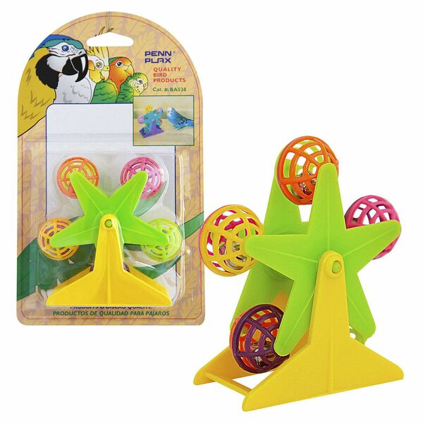 Игрушка для птиц Карусель на подставке
