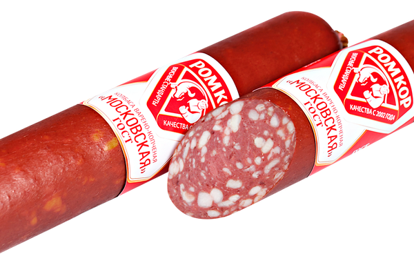Колбаса Ромкор Московская ГОСТ в/к вес 