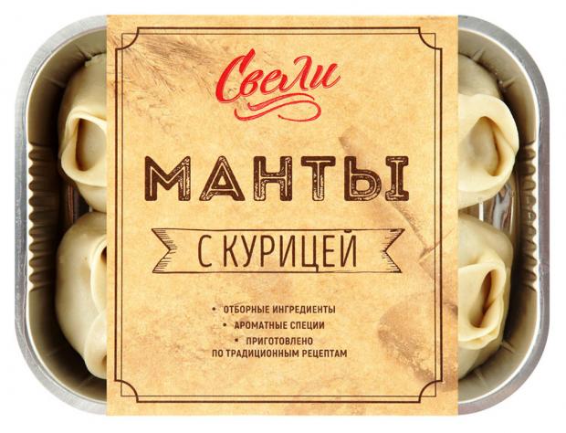 

Манты Свели с курицей 260 г