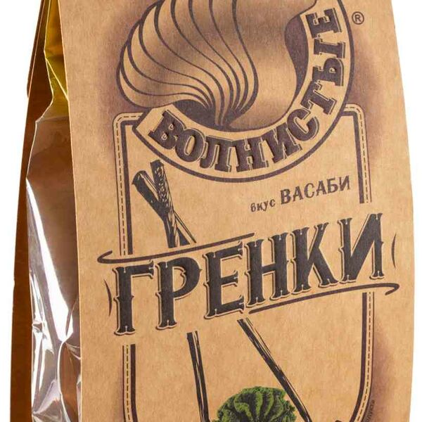 Гренки ржаные Волнистые Васаби