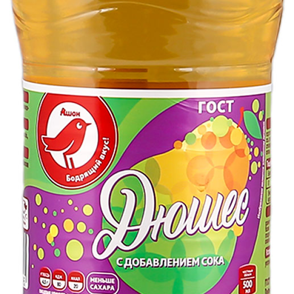 Напиток газированный АШАН Красная птица Дюшес