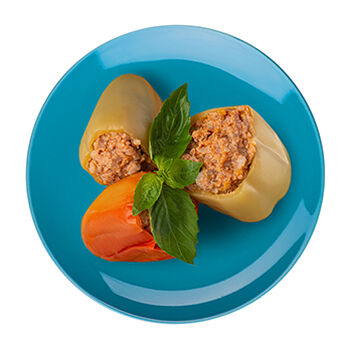 Перец с мясным фаршем в томатно-сливочном соусе от бренд-шефа АВ