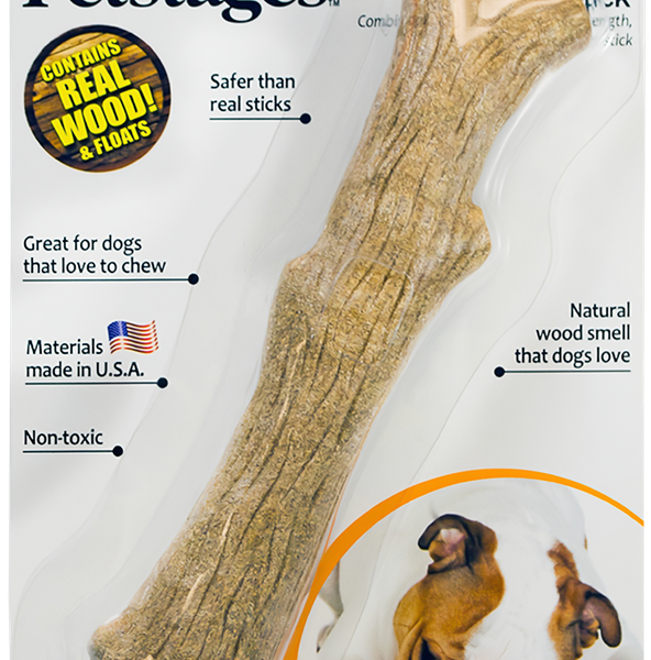 Игрушка для собак Petstages Dogwood палочка деревянная средняя 18см