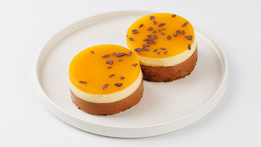 Пирожное муссовое Маракуйя-шоколад