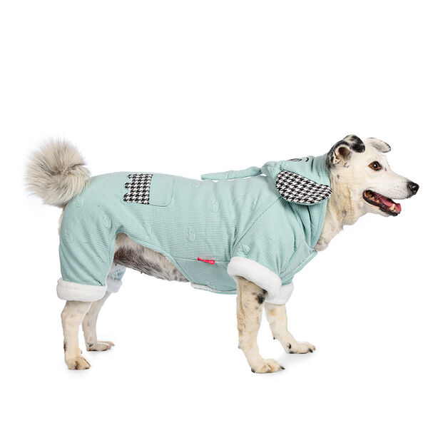 Костюм для собак L зеленый (унисекс)