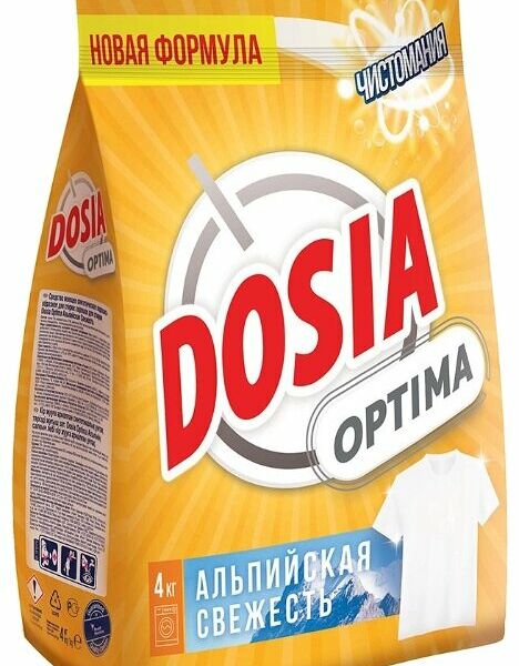 Стиральный порошок Dosia Optima Альпийская свежесть