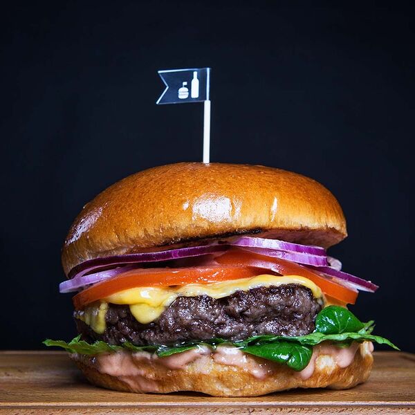 Классический бургер с соусом BBQ (стандарт)