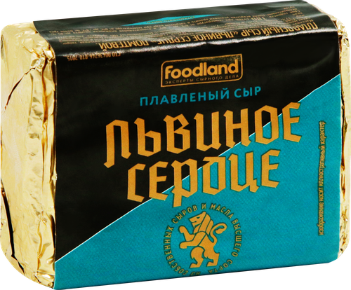 

Сыр Львиное Сердце плавленый 35% без змж, 90 г