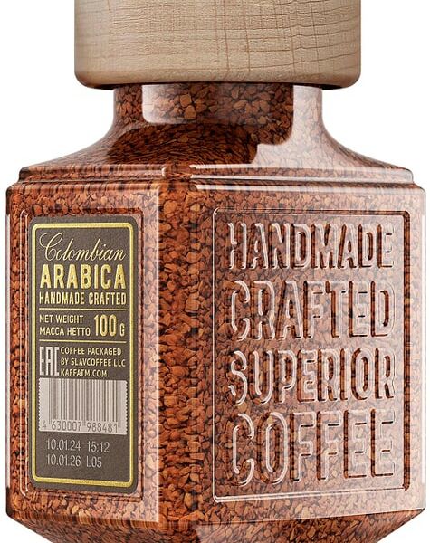 Кофе растворимый Kaffa Fresco Quindío с добавлением натурального 100г