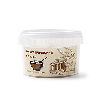Йогурт Греческий Воробьева 5% 200г