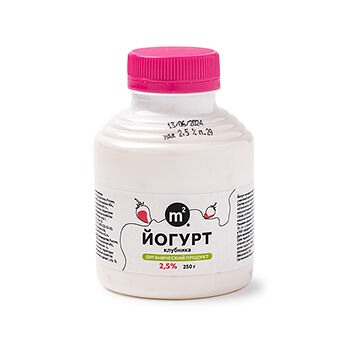 Йогурт питьевой Ферма М2 Клубника 2.5%