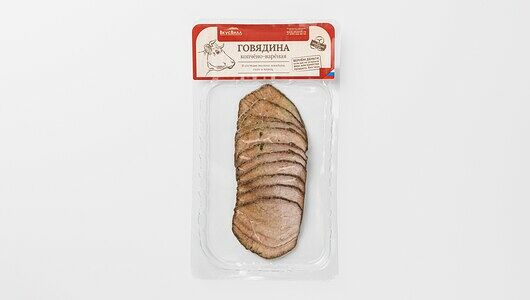 Говядина копчено-варёная Премиум категории А