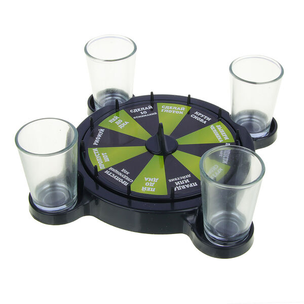 Ldgames игра для компании, рулетка, пластик, стекло, 22 см