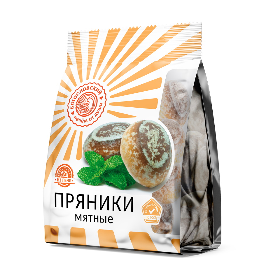 

Пряники глазированные Богословский Мятные 350 г