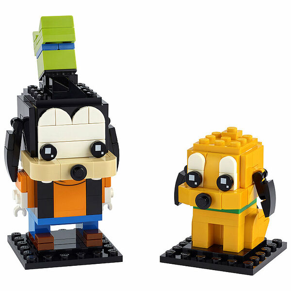 Сувенирный набор LEGO BrickHeadz 40378 Сувенирный набор Гуфи и Плуто