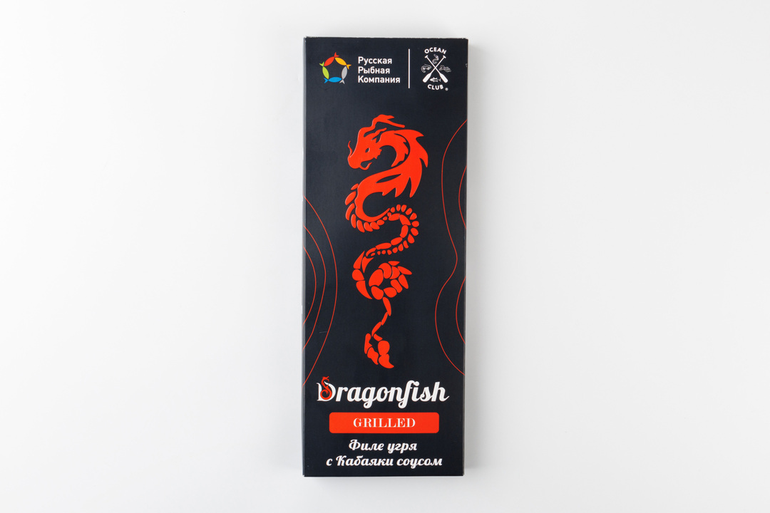 

Угорь жаренный Русская Рыбная Компания DragonFish grilled филе в соусе кабаяки 300 г