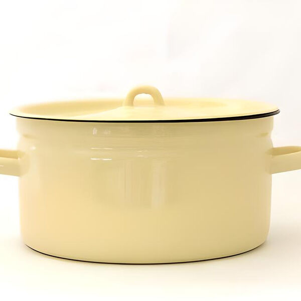 Кастрюля Лзэп эмалированная, 5.5 л