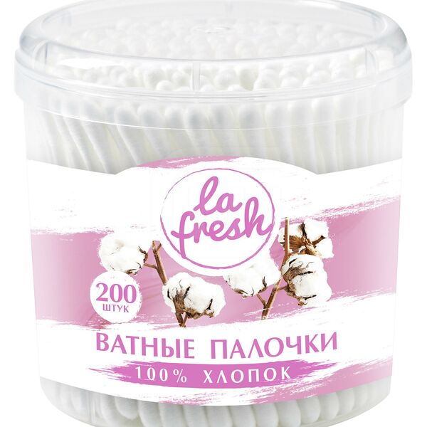 Ватные палочки La fresh 200 шт.