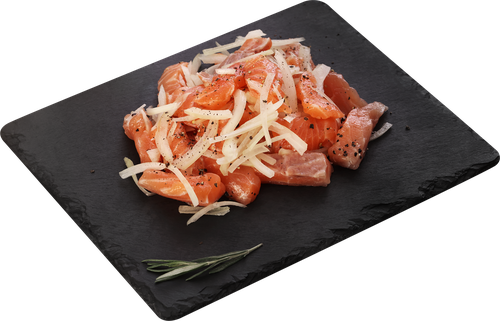 

Лосось по-домашнему Лента Fresh слабосоленый вес