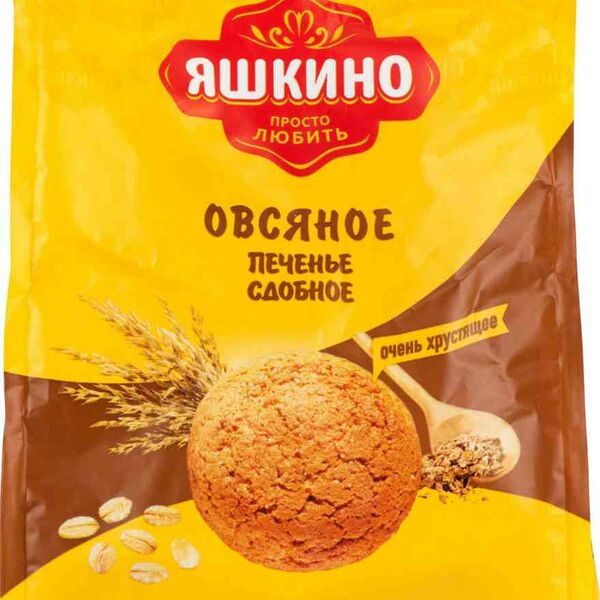 Печенье Яшкино сдобное Овсяное 350 г