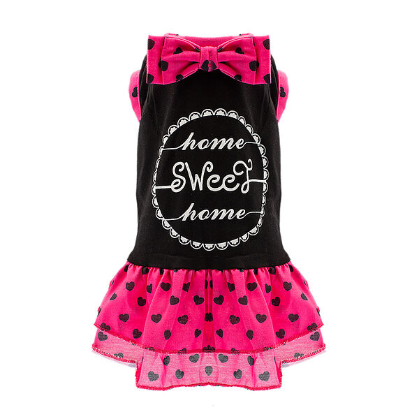 Платье для собак XL черное (девочка)