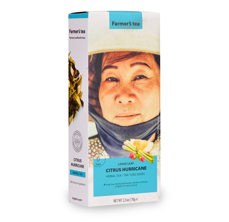 

Чай травяной Sense Asia Цитрусовый Ураган 70 г Вьетнам