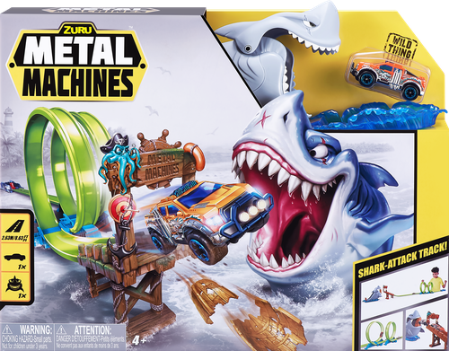

Набор игровой ZURU Трек-акула, 45 предметов Арт. 6760