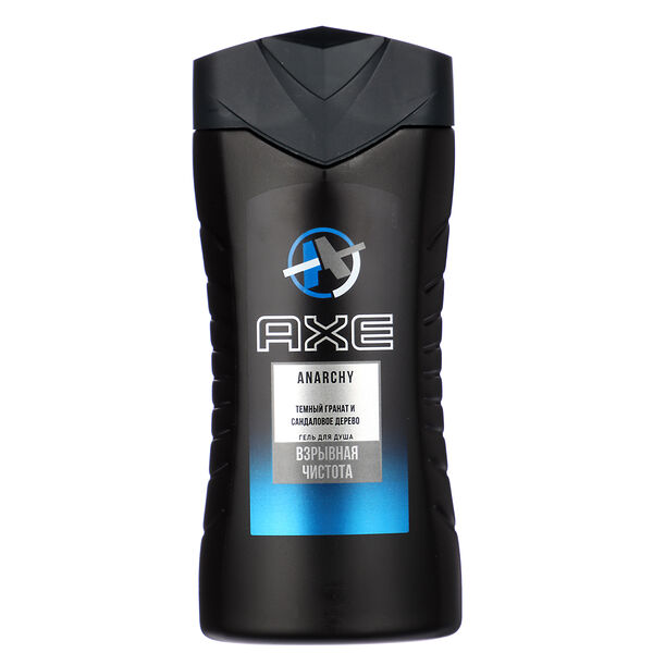Гель и шампунь для душа мужской axe эффективное очищение/взрывная чистота, п/б, 230мл