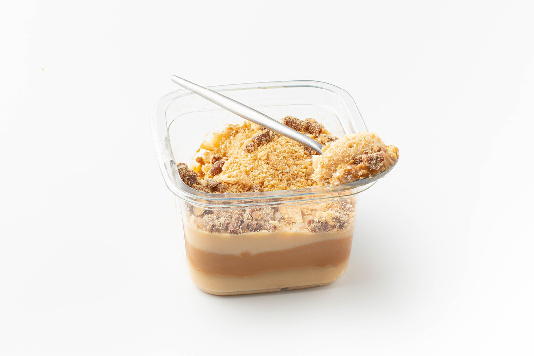 

Десерт молочный ВкусВилл Наполеон из топлёного молока с грецким орехом 150 г