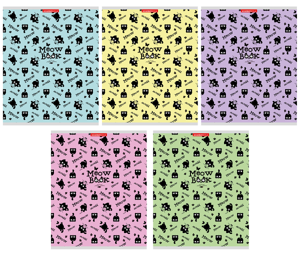 Тетрадь Academy Style в клетку А5, 96 л в ассортименте 1шт