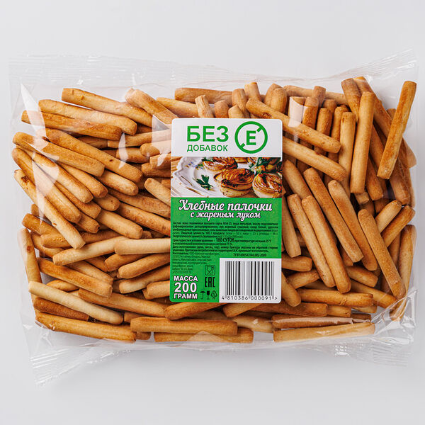 Хлебные палочки с жареным луком