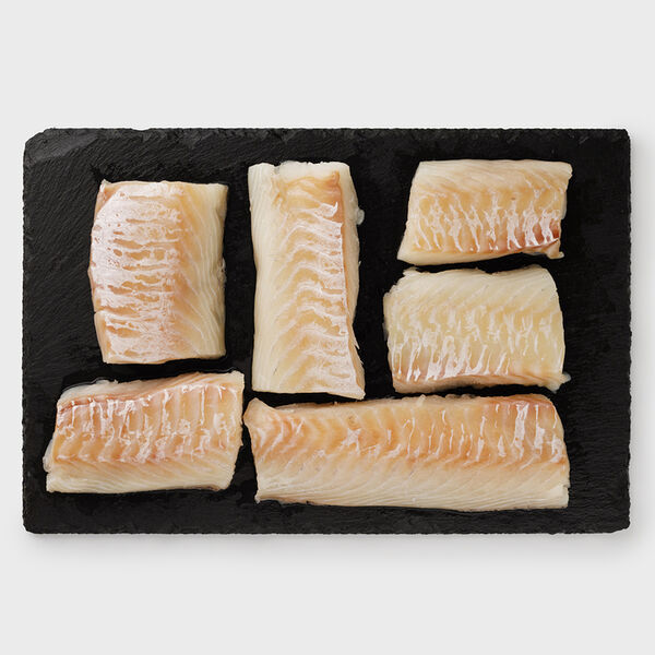 Пикша филе спинка без кожи зам.(Продукт замороженный)