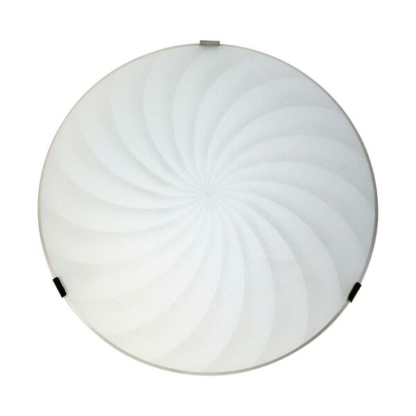Светильник настенно-потолочный Элетех Ассоль, 30 см, Е27, 60 Вт, матовый белый