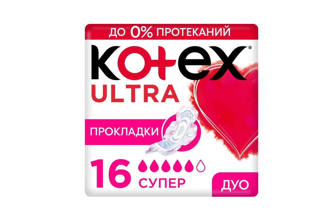 

Прокладки гигиенические Kotex Ultra Супер сетчатые 16 шт