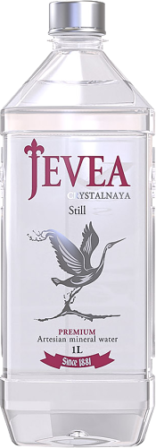 Вода минеральная природная столовая питьевая Jevea Crystalnaya негазированная