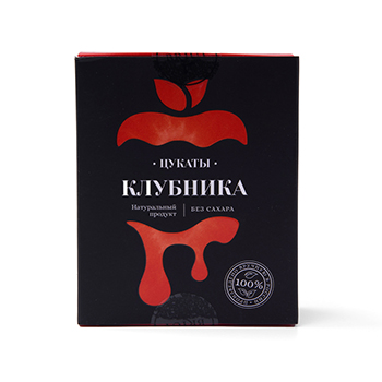 

Цукаты клубники BRIUT с сиропом топинамбура
