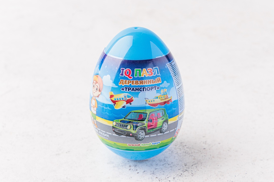 

Пазл в яйце Транспорт