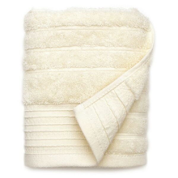 Полотенце махровое PiCassa Страйп, 70х130 см, хлопок, молочный