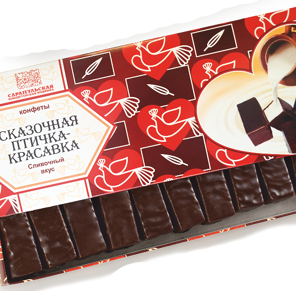 Конфеты Сарапульская кондитерская фабрика Сказочная птичка Красавка
